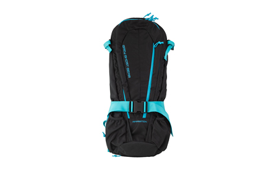 [GGPGTG5874492D] GGG APPARITION SOLID BLK W/CYAN ZIPS