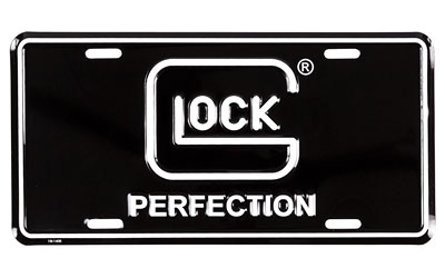 [GLAS00042] GLOCK OEM PERF LICENSE PLATE BLK/WHT