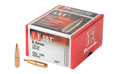 [HRB26302] HRNDY SST 6.5MM .264 140GR 100CT