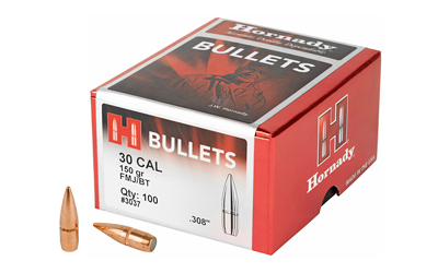 [HRB3037] HRNDY FMJ-BT 30CAL .308 150GR 100CT