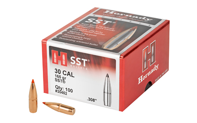 [HRB30452] HRNDY SST 30CAL .308 165GR 100CT