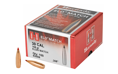 [HRB30506] HRNDY ELD-M 30CAL .308 168GR 100CT