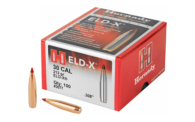 [HRB3077] HRNDY ELD-X 30CAL .308 212GR 100CT