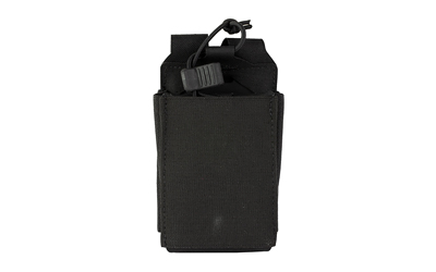 [HSPPOUCH-RM-MP2-2-1BLK] HSP SINGLE RIFLE MAG POUCH W/MP2 BLK