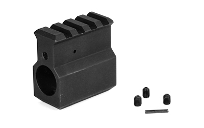 [LBARGBR-UH] LBE .750 GAS BLOCK W/RAIL BLK