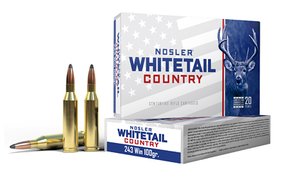 [NOS40122] NOSLER WCA 243WIN 100GR SB SP 20/200