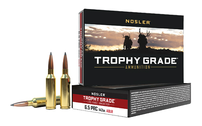 [NOS61232] NOSLER TGA 6.5 PRC 142GR ABLR 20/200