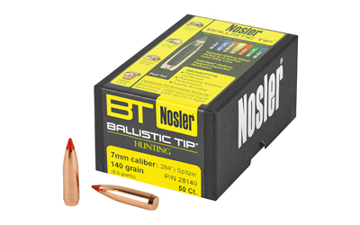 [NOSB28140] NOSLER 7MM 140GR BALLISTIC TIP 50CT