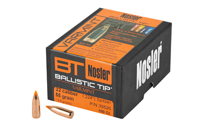 [NOSB39526] NOSLER 22 CAL 55GR 100CT