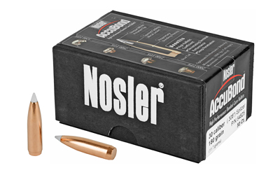 [NOSB54825] NOSLER 30 CAL 180GR ACCUBOND 50CT