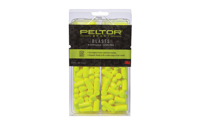 [PEL97082-PEL80-6C] PELTOR SPORTBLAST DISP EARPLG 80PAIR