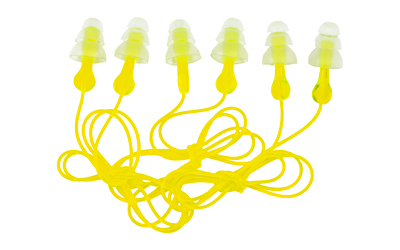 [PEL97317] PELTOR REUSE TRI-FLANGE EARPLUGS 3PK