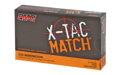 [PMC223XM] PMC XTACM 223REM 77GR OTM SIERRA BT