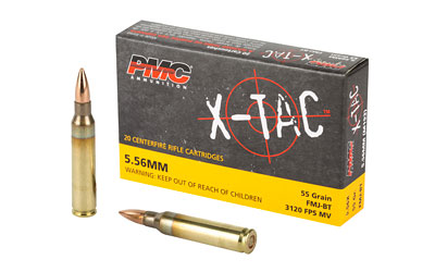 [PMC556X] PMC XTAC 556NATO 55GR FMJBT 20/1000