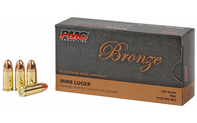 [PMC9G] PMC BRNZ 9MM 124GR FMJ 50/1000
