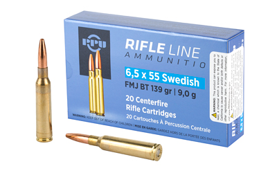 [PPUPP6SWF] PPU 6.5X55 SWEDISH FMJ 139GR 20/200