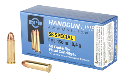 [PPUPPH38SF] PPU 38SPL FMJ 130GR 50/500