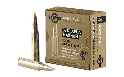 [PPUPPM338] PPU 338 LAPUA MAG MATCH 240GR 10/200