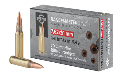 [PPUPPRM762] PPU 7.62X51 145GR RM FMJBT 20/500