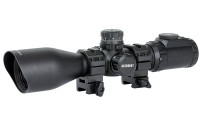 [UTGSCP3-UM312AOIEW] UTG 3-12X44 SWAT CMPCT MDOT W/RINGS