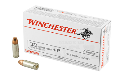 [WNQ4205BX] WIN USA 38SUP +P 130GR FMJ 50/500
