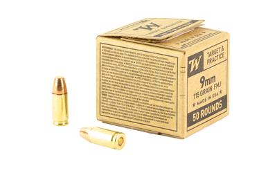[WNSG9W50] WIN USA 9MM 115GR FMJ 50/1000