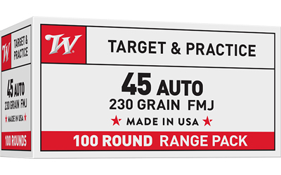 [WNUSA45AVP] WIN USA 45ACP 230GR FMJ 100/500