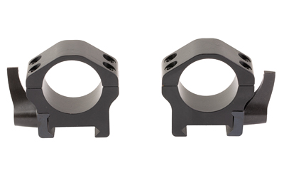 [WR500LM] WARNE MAXIMA 1" HRZ QD LOW RINGS BLK